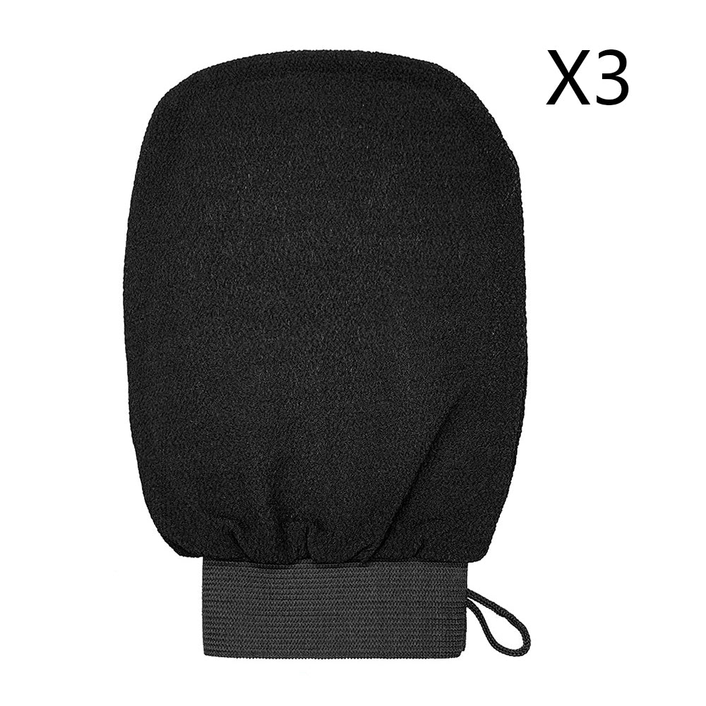 Home Fashion Exfoliating Bath Gloves – Gentle Skin Scrub & Spa-Quality Body Care