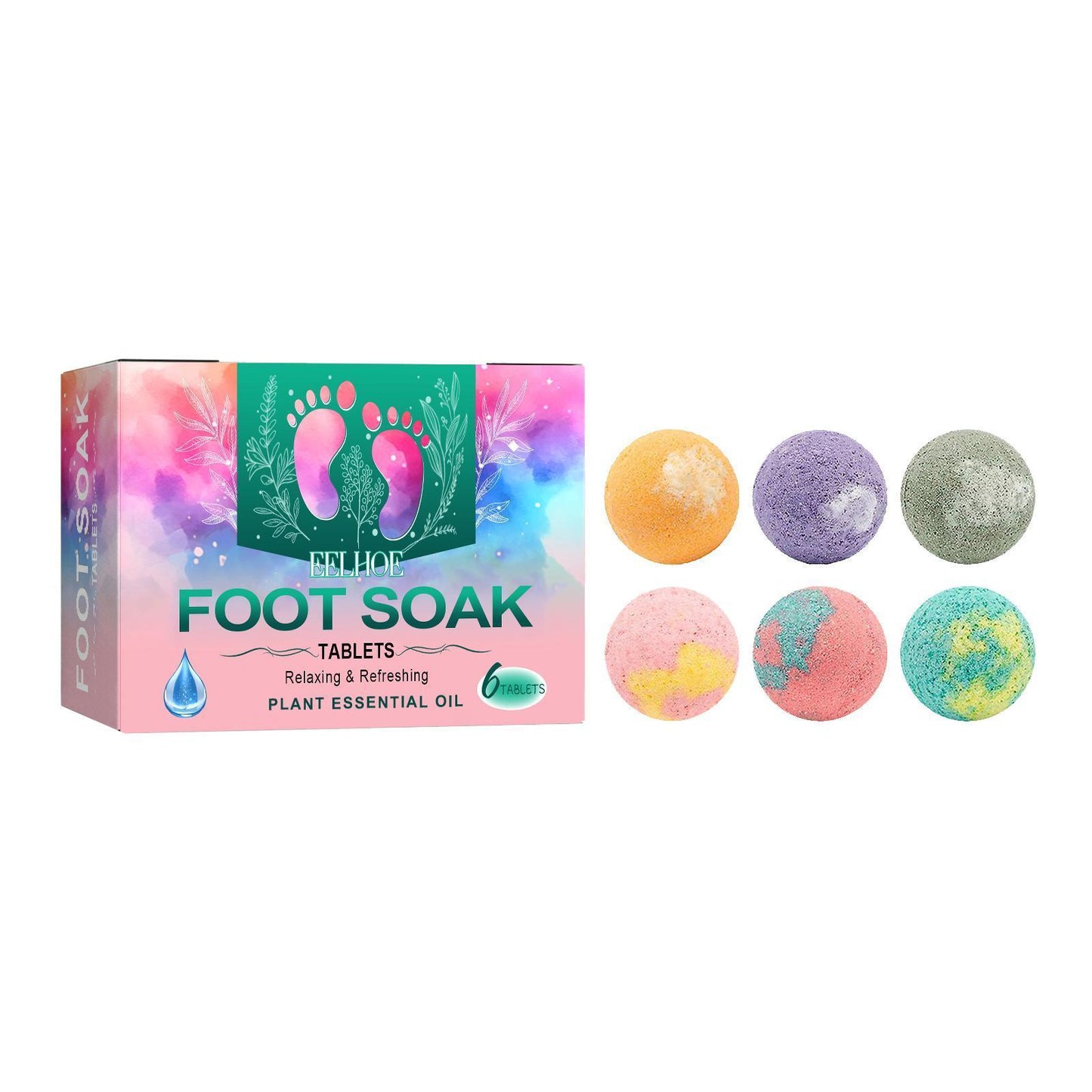 Yihe Ginger Foot Bath Balls – Relaxing Foot Soak for Cold Relief, Detox, and Better Sleep
