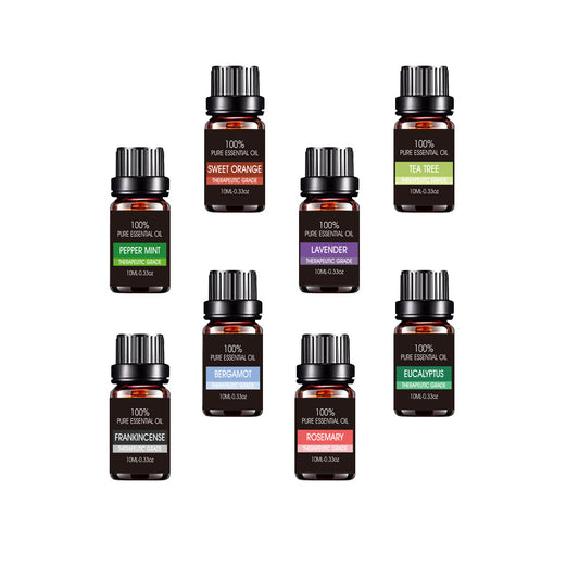Organic Essential Oils Set – Therapeutic Grade Aromatherapy Oils Gift Kit for Diffusers