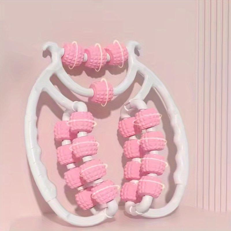 Double-Row 20-Roller Leg Massager – Foot & Calf Reflexology for Relaxation & Circulation