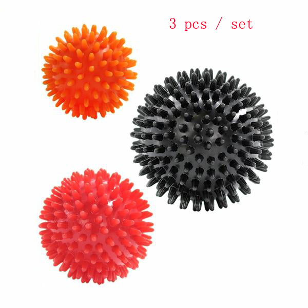 Hard Thorn Massage Ball – PVC Acupressure & Yoga Trigger Point Ball for Muscle Relief & Hand Therapy