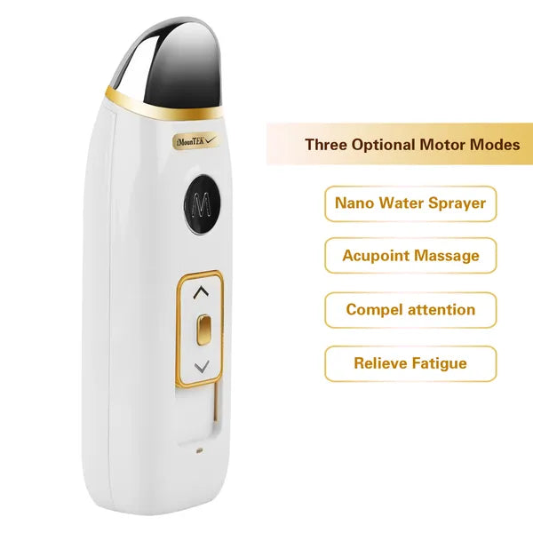 Nano Facial Mister – 15ml Mini Portable Face Humidifier & Hydrating Sprayer, USB Rechargeable