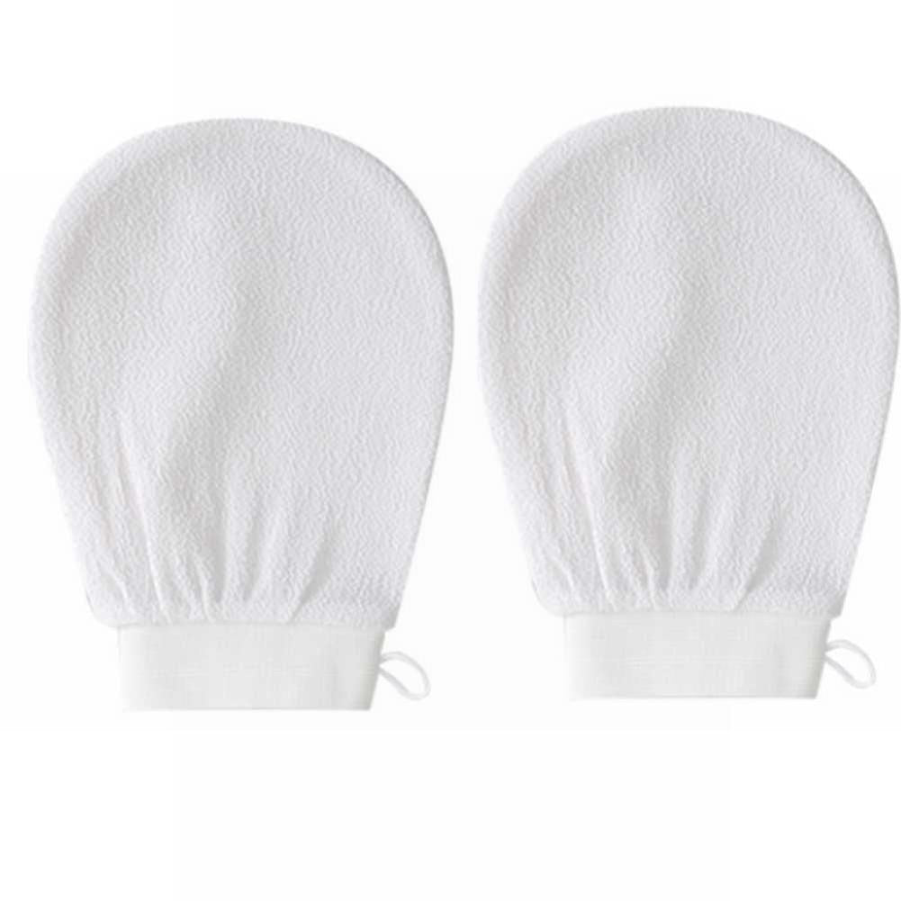 Home Fashion Exfoliating Bath Gloves – Gentle Skin Scrub & Spa-Quality Body Care