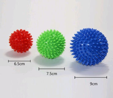 Hard Thorn Massage Ball – PVC Acupressure & Yoga Trigger Point Ball for Muscle Relief & Hand Therapy