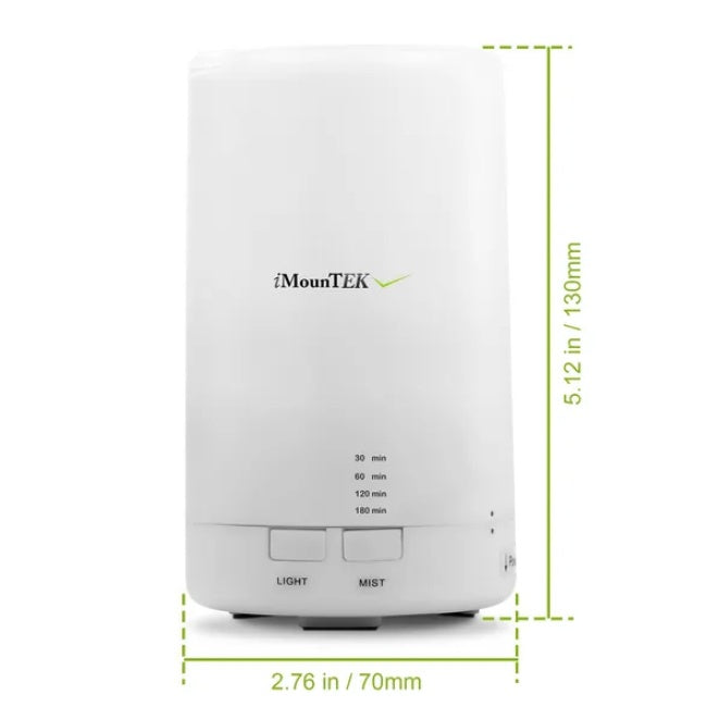 Mini Ultrasonic Aromatherapy Diffuser – Cold Mist Humidifier for Essential Oils & Relaxation